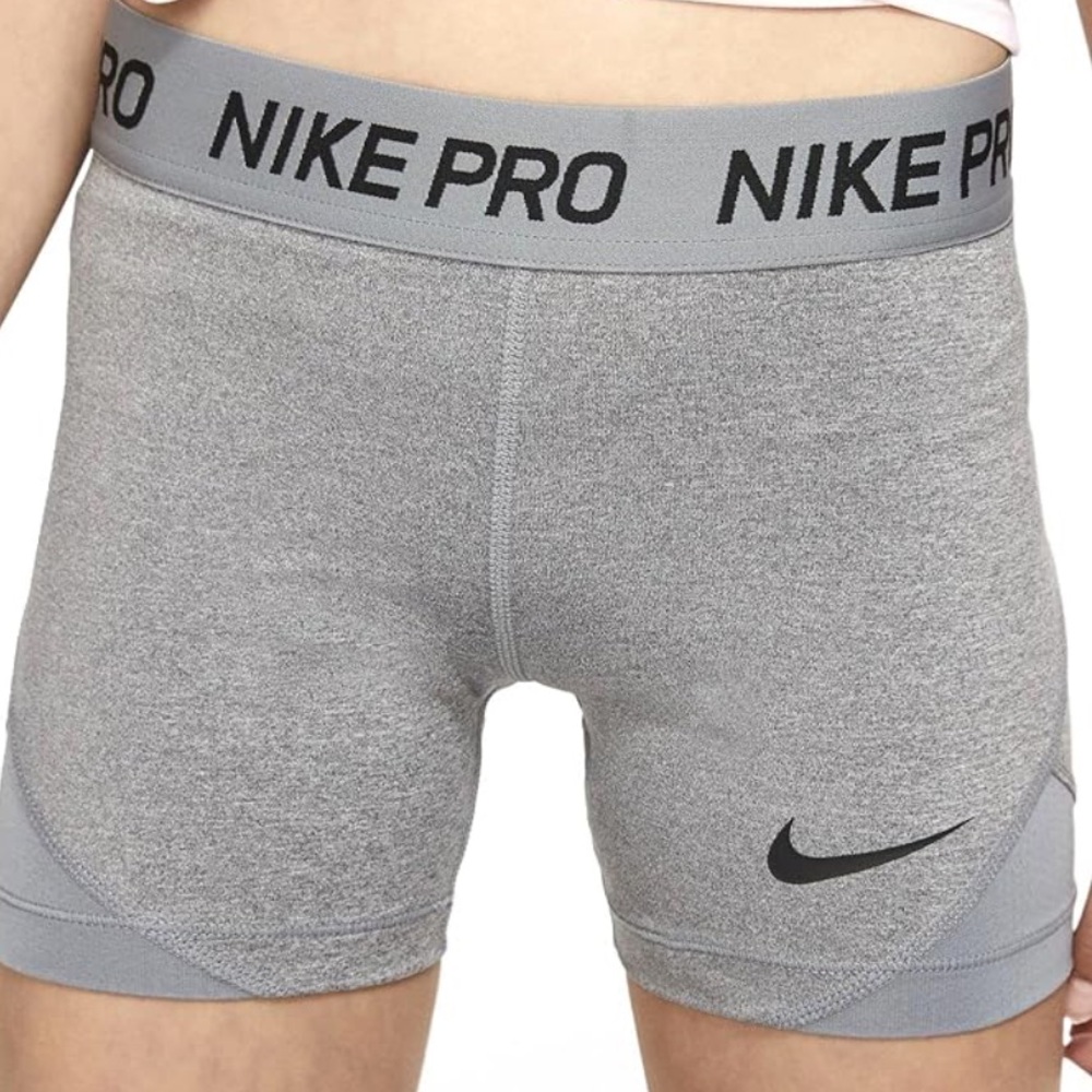 grey nike pros
